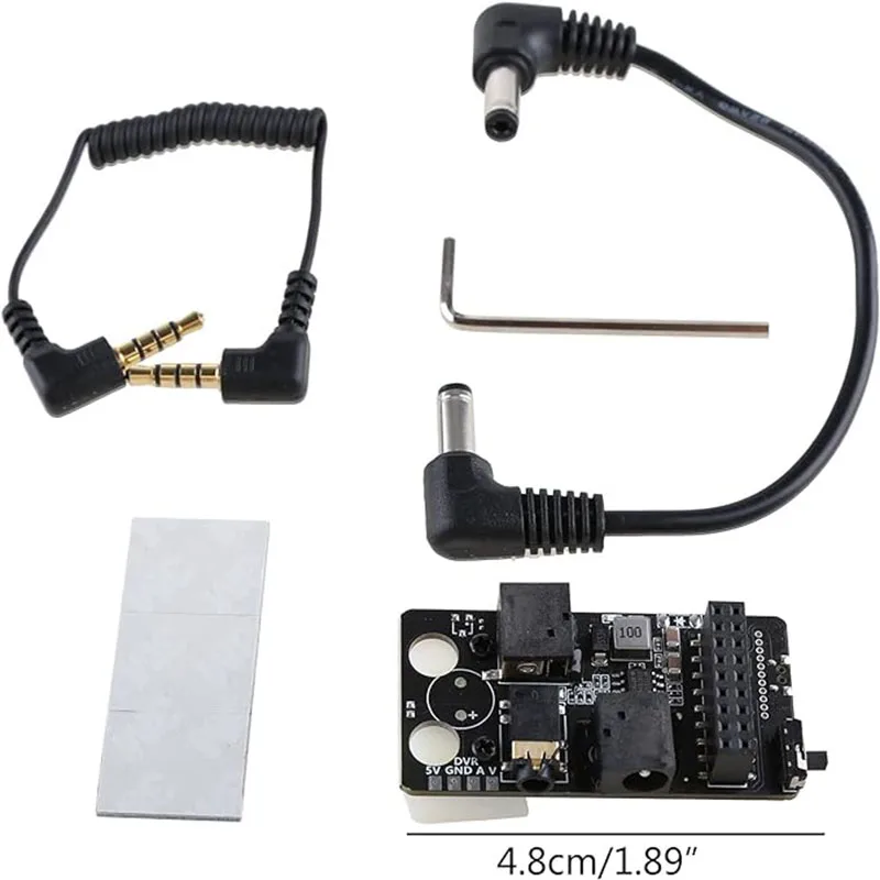 5 8G Port 3 0 Digital FPV Safety Glasses Analogue Receiver Board For Fatshark FPV V2 Safety Glasses Receiver Module 5V 3A FPV Re