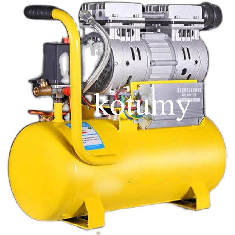 12V-96V DC Voltage Small Air Compressor Oil-Less Air Compressor Pump Electric Type Fast Heat Dissipation