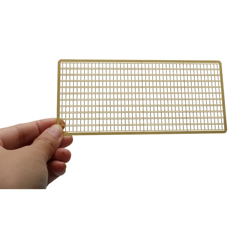 1Set Model RC Boat DIY Accessories 1:100 Ratio Brass Etched Ladders L139mm x W5mm Straight Staircase Stairway Stepladder Stairs