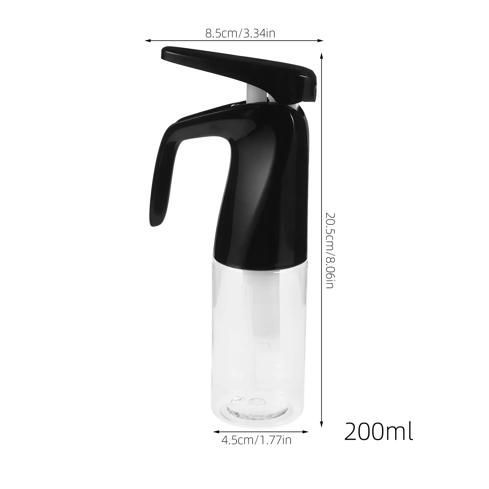 Continuous Spray Bottle Hair Fine Mist Water Spray Bottle for Hydrating Styling Refillable Portable Travel Mister