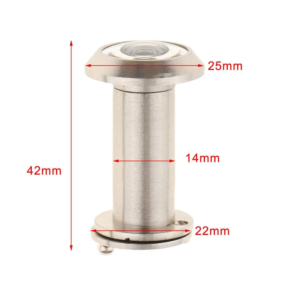 Вид на дверь Колголь Дверной просмотрщик Дверь Домашнее покрытие Цинковый сплав