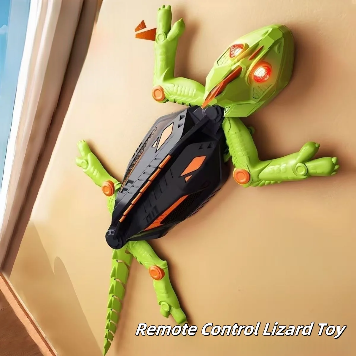 

Электрический пульт дистанционного управления, радиоуправляемая настенная игрушка для скалолазания со светодиодными глазами, забавная головоломка-щерица, подарок для мальчиков и девочек, рождественская игра