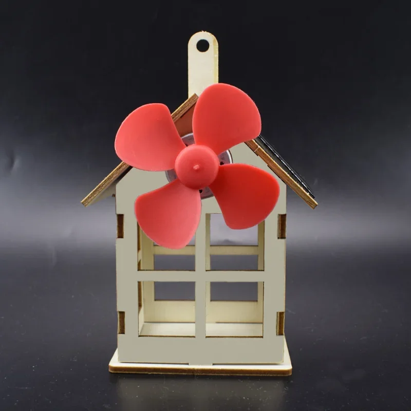 Brinquedo solar para menino moinho de vento ciência diy kit educacional de física para criança modelo 2 em 1 tecnologia de energia solar experimento haste presente