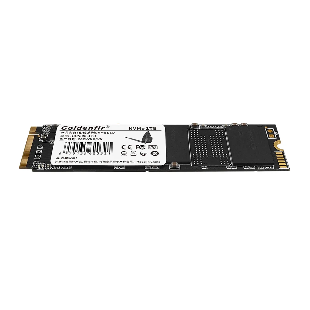 Goldenfir NVMe SSD 128GB 256GB 512GB 1TB M.2 PCIe 내장 솔리드 스테이트 드라이브 모델 D800 M2 하드 디스크