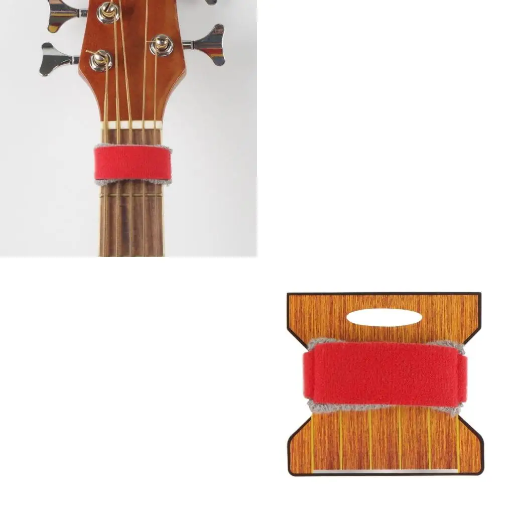 Q39E Fretboard Muting Wraps for Electric Guitar Bass Ukulele Instrument Accessory