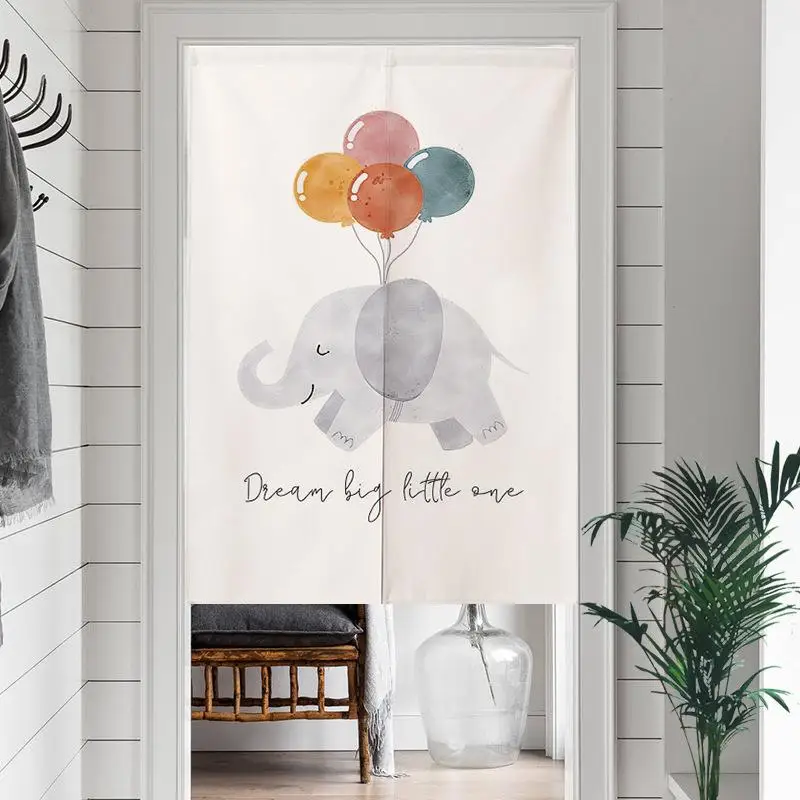 

Modern mat Entrance Partition Curtain Cotton Linen f-length Kitchen Privacy Curtain Home Decorative Door Curtain