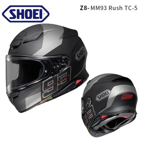 Shoei Z8 93 Retro TC-10 풀 페이스 헬멧 RF-1400 NXR2 오토바이 헬멧 라이딩 모토크로스 레이싱 모토바이크 헬멧