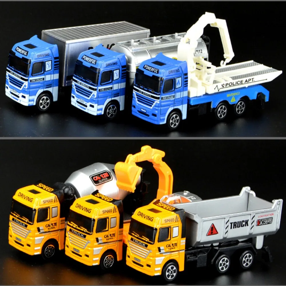 

New 1:64 Fire Truck Multistyles Alloy Simulation Firefighting Diecast Children's Car Model