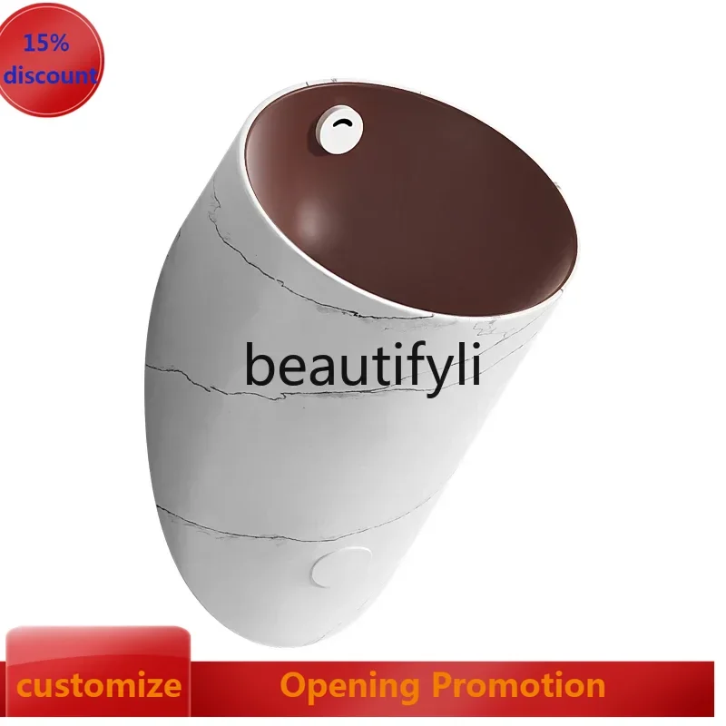 ss8350 ss 25European retro wall urinal creative wall hanging, automatic induction hotel, ceramic urinal