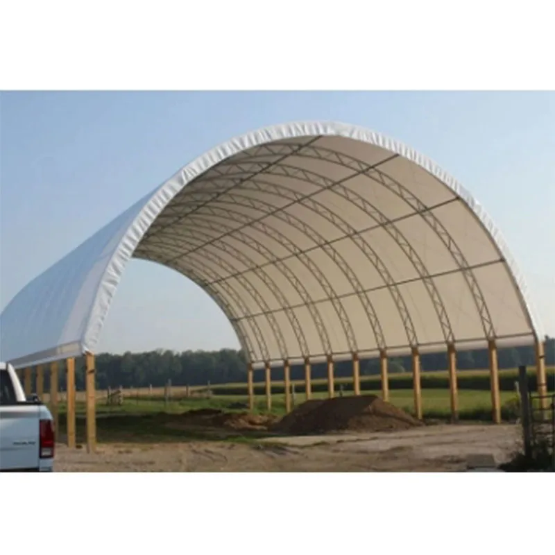 حار بيع PVC النسيج الثقيلة خيمة مستودع المأوى الصناعي لآلة معدات تخزين الفحم المظلة المظلة سقيفة #2