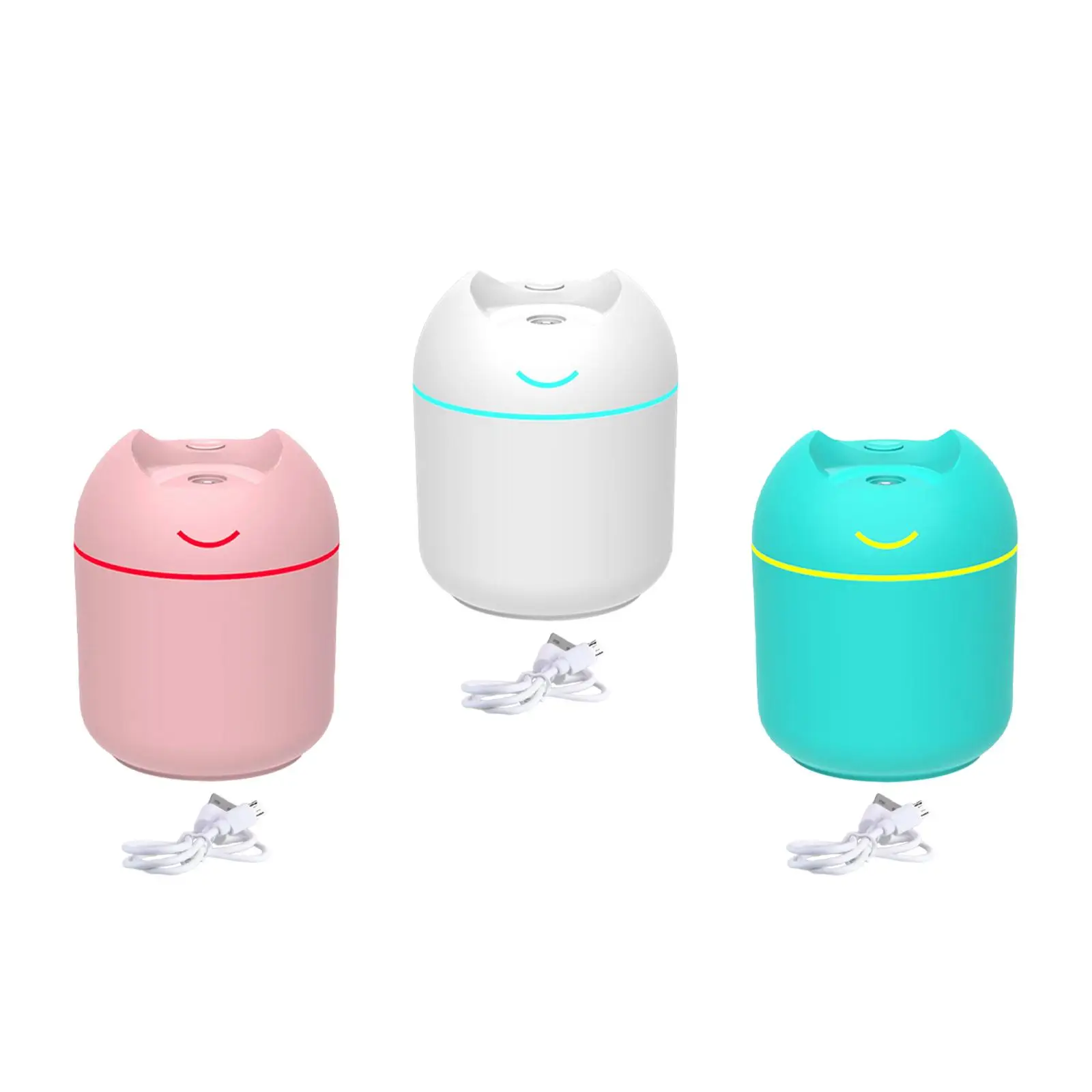 Humidifier for Bedroom Quiet Small 250ml Mini Portable Humidifier