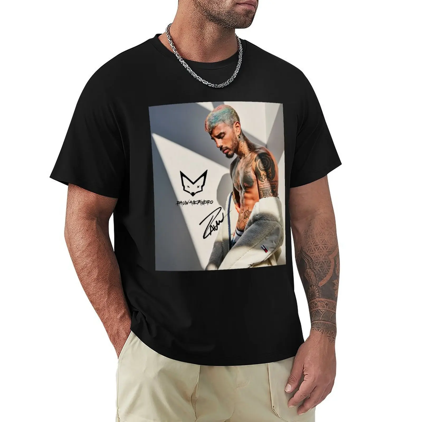 Alejandro with Signature T-Shirt Heavy Duty Casual Work Tee