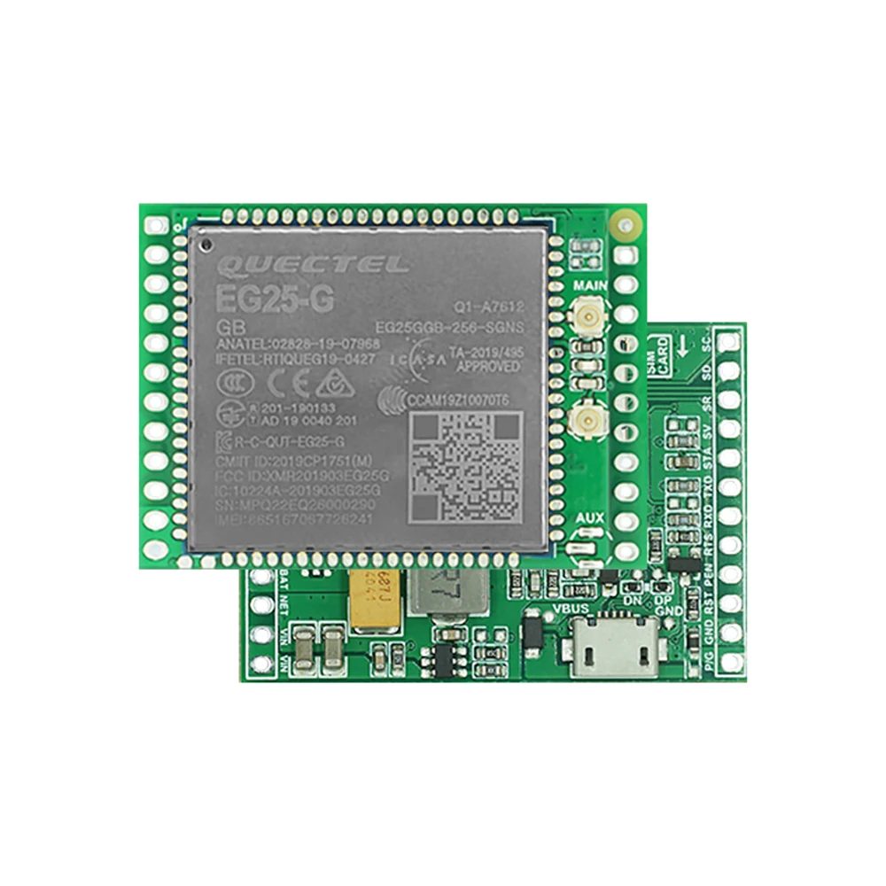 Quectel EG25-GGB Module EG25GGB 4G Development Core Board LTE CAT4 GNSS Global Band Card Processor