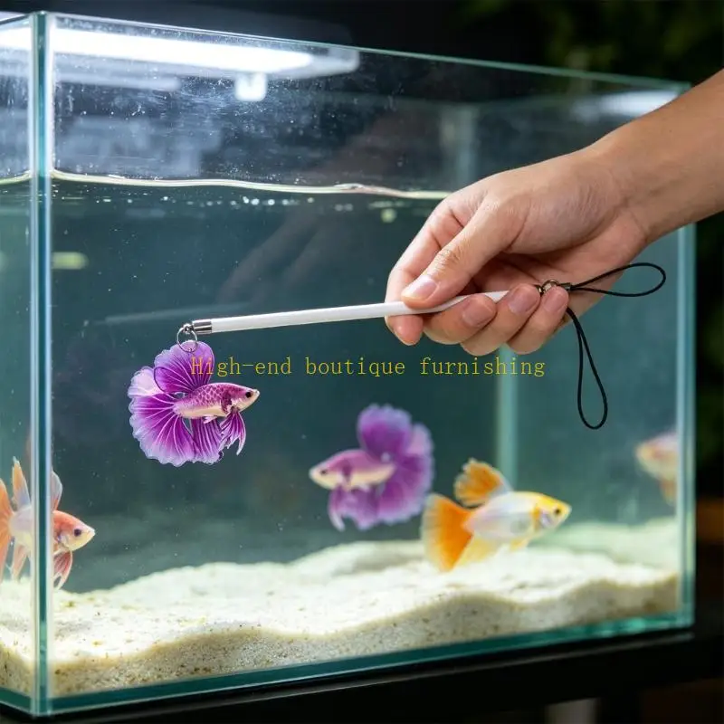 L9NB Display Variety Rod with Clear Stem and Hanging Figure Form Use