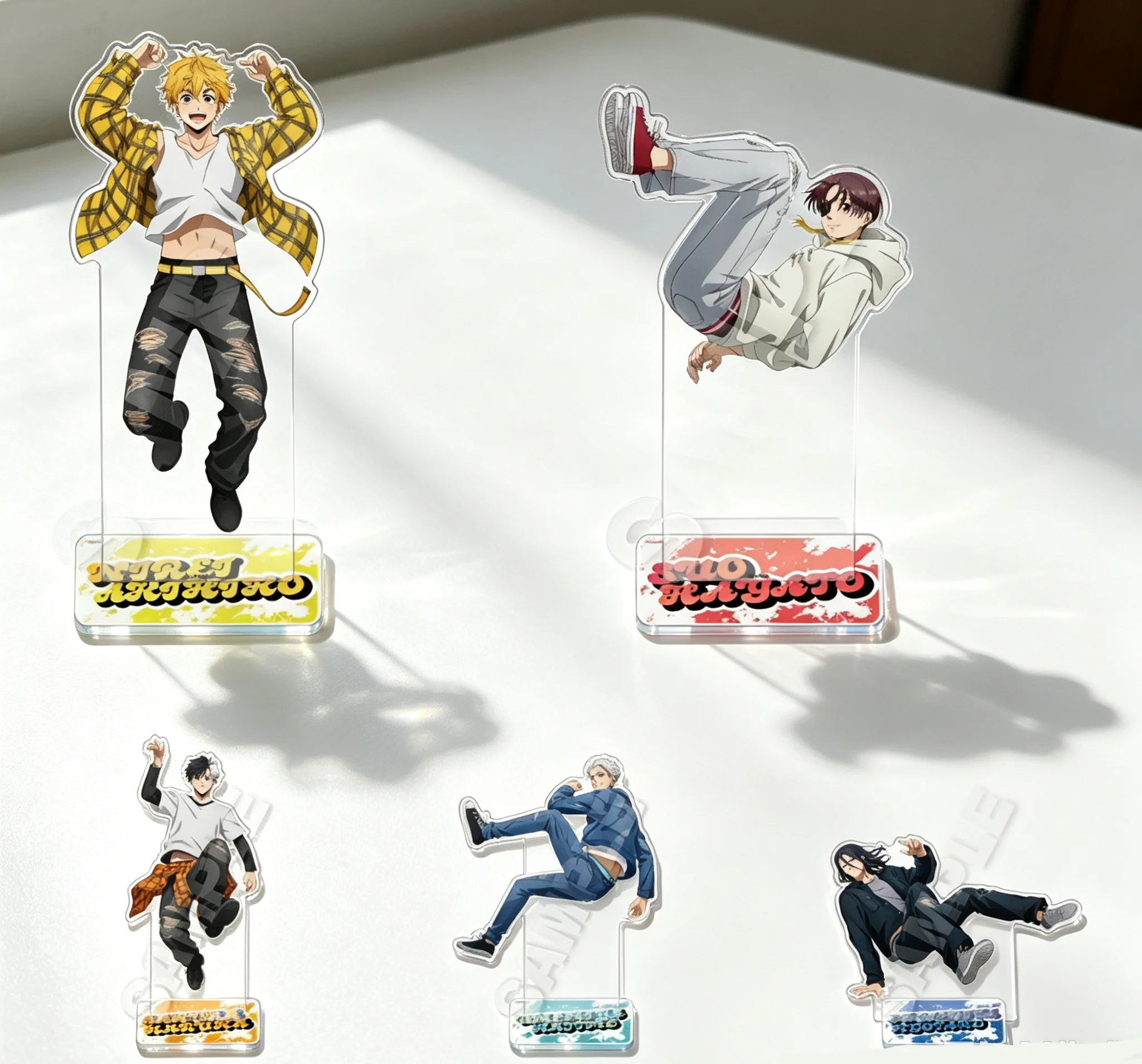 15cm Anime WIND BREAKER Acrylic Standing Sign Board Bedroom Decoration Animation Peripheral Holiday Gifts Keychains