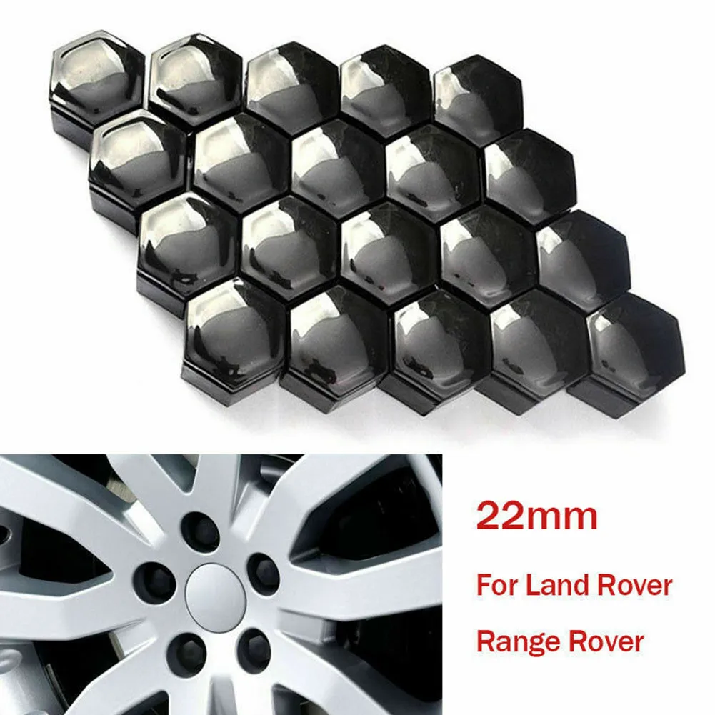 Cubiertas de perno de tuerca de rueda de 22mm, tapa de 20 piezas ABS para Land Rover Range Rover Sport VAUXHALL INSIGNIA Buick Regal, Perno de protección