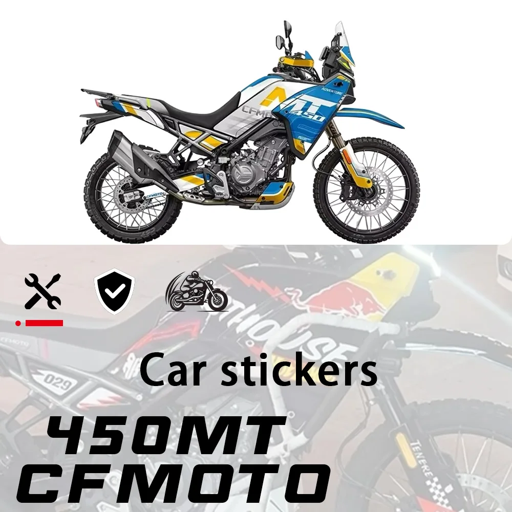 

Для наклеек CFMOTO 450MT, тиснение, изменение цвета кузова, водонепроницаемые автомобильные наклейки CF 450mt MT450