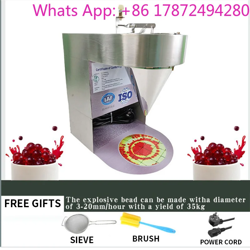 Automatic Balls Making Machine Tapioca Pearl for Bubble Tea Beverage Shop 110V 220V Bobo Movmeent Automatic Popping Boba Maker