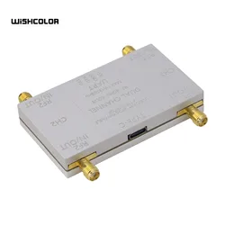 Wishcolor RF-8GHz-60DB Dual Channel Programmable Attenuator RF Attenuator (Main Unit + Type-C Cable) for PC