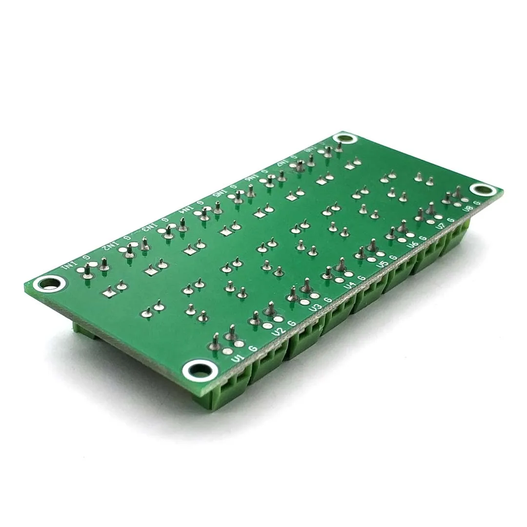 PC817 3.6-30V 8 채널 광 커플러 절연 보드 전압 변환기 어댑터 모듈 드라이버 광전 절연 모듈 817