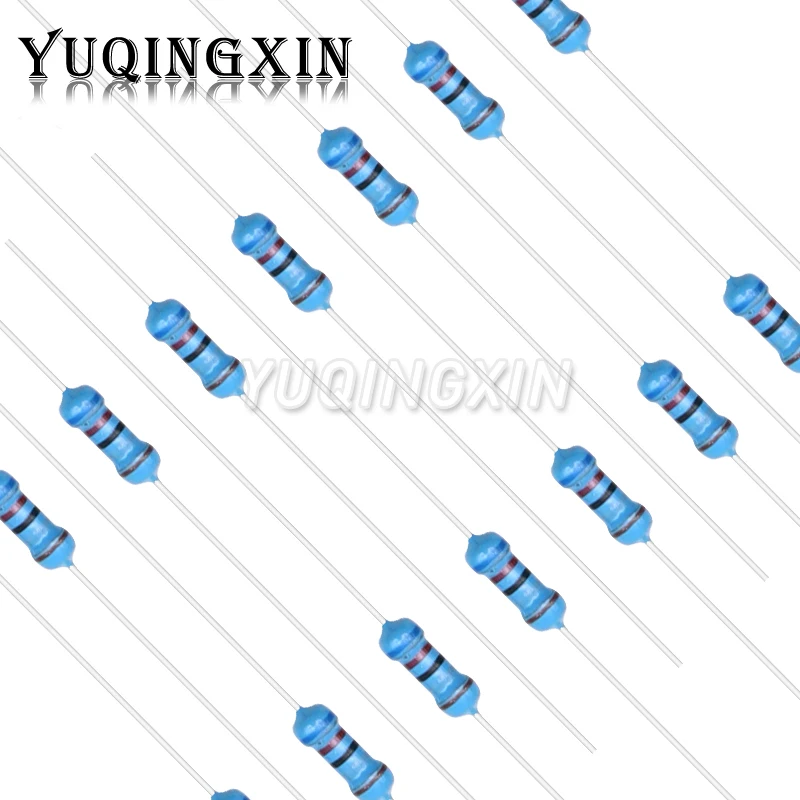 Metal Film Resistor Kit, DIY Amostras Pack, sortimento Set, 156 Valores, 1R-10M, Ohm, Ohm, 1%, 3120Pcs, 4W