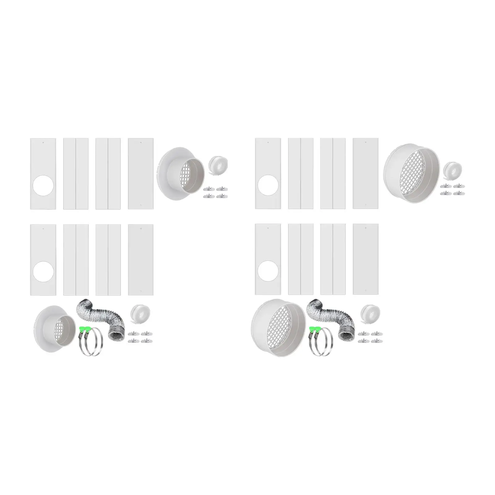 Upgraded Seamless Window Vent Kits for Ducting Sliding Windows and Doors