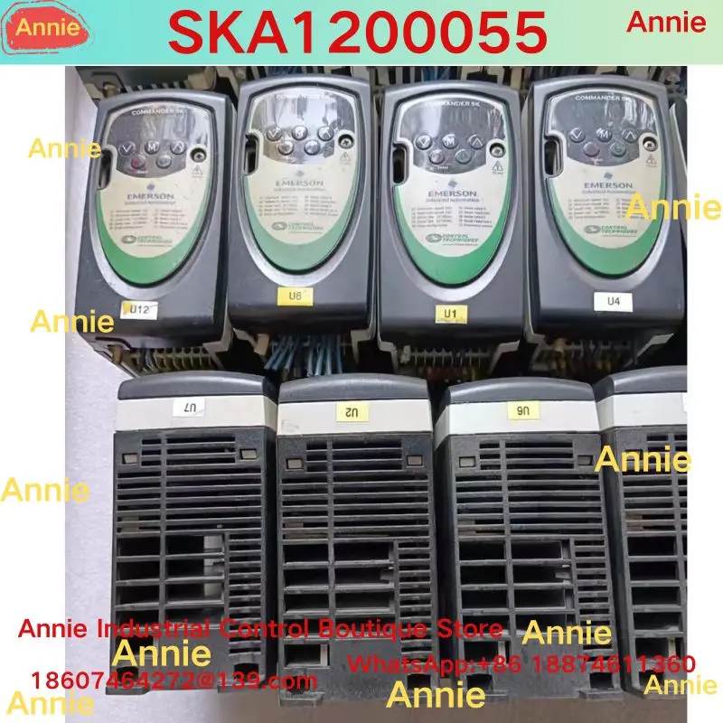 SKA1200055 0.55KW 220V Inverter Used Condition with Full Functionality - Second-hand Test OK