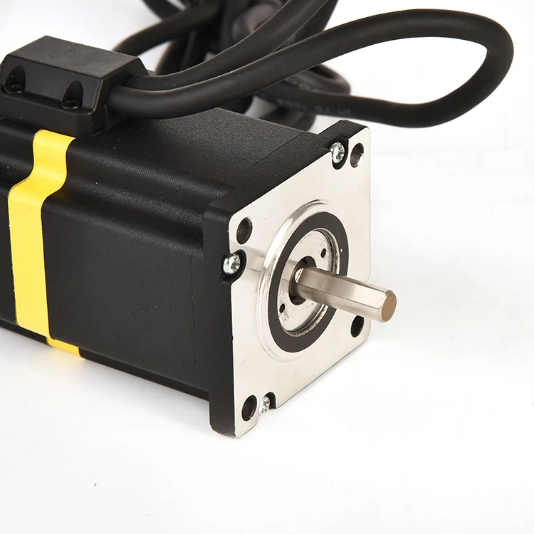 57x57x56mm híbrido 1.8 graus 2 fases Nema 23 motor de passo de circuito fechado com codificador AMT absoluto 1N.m