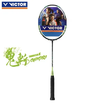 Original Victor TK-ONIGIRI Offensive Badminton Racket Full Carbon Ultralight Professional Sport Badminton Racket Without String