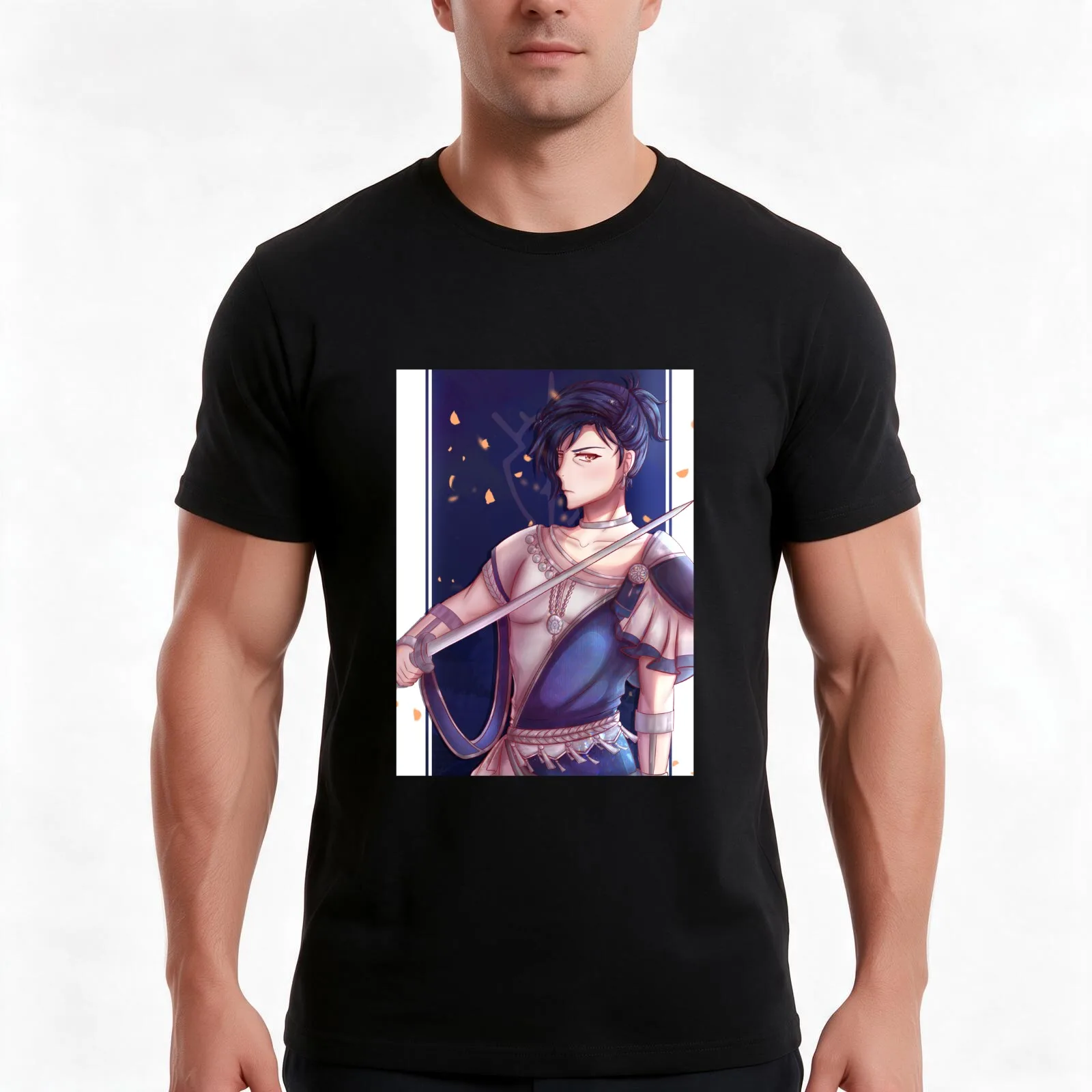 Dancer Felix T-Shirt, Summer Casual Cotton Tee, Oversized Streetwear Tops, Vintage Graphic Print, Loose Fit Short Sleeve