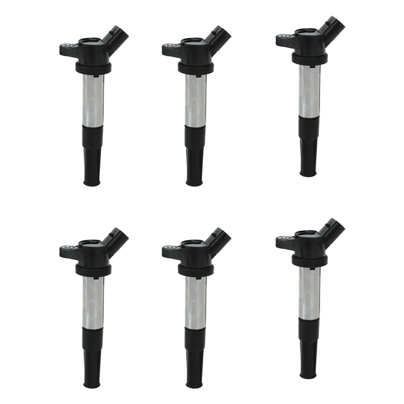 

6X Ignition Coil For CHEVROLET EPICA 2.0 (105Kw)/EPICA 2.5 (115Kw) 2006-2011 19005277/96414260/25181813/KM10565/96414260