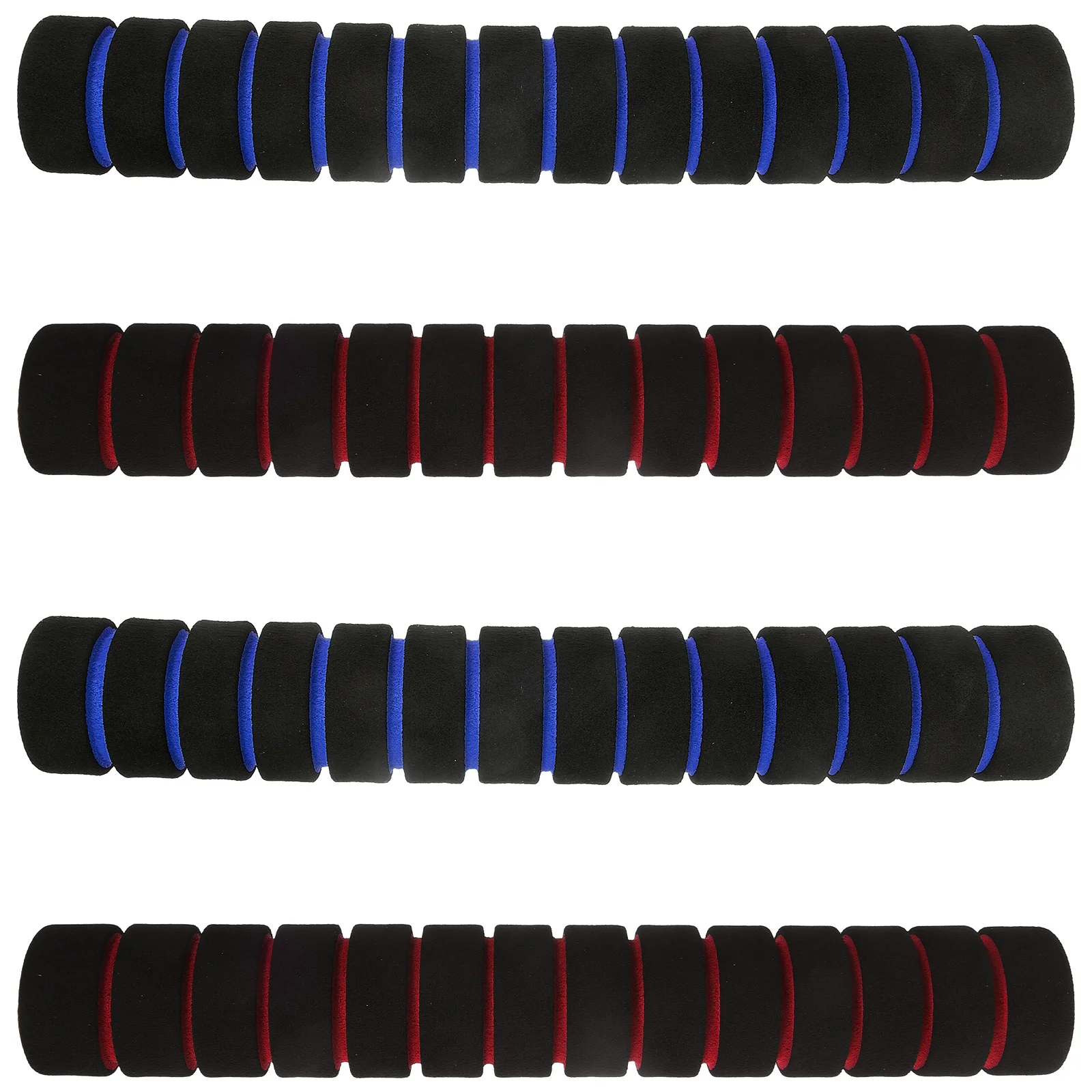 

4Pcs Non Slip Handle Covers Sponge Grips for Bicycle Scooter Kayak Fitness Handlebar Protection Bicycle Bar Protectors