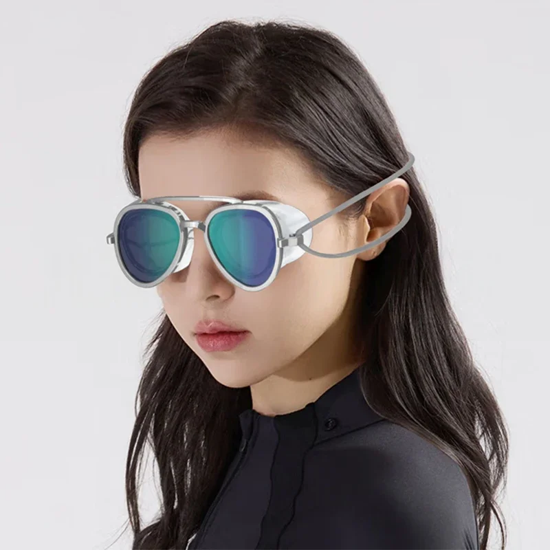 

Full-View Anti-Fog Swim Goggl Professional Full Angle Anti Fog Swimming Goggles Swimming Goggles Men Women Retro Goggles