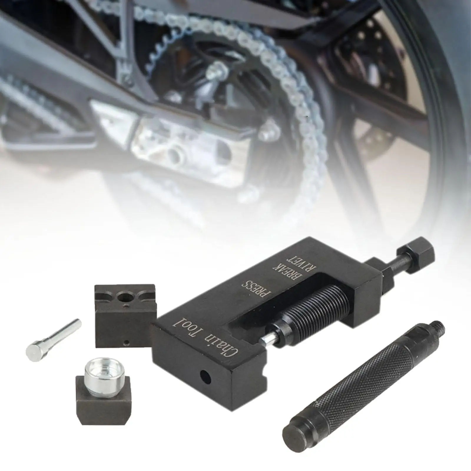 

Motorcycle Chain Breaker Tool Riveting Pressing Tool for ATV Bike