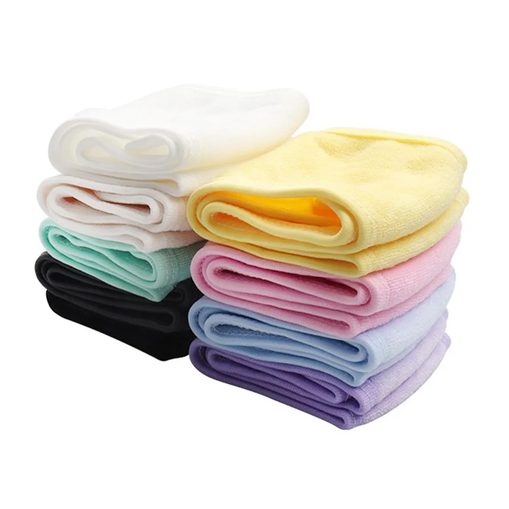 

2Pcs Facial Headbands Elastic Cloth Yoga Hair Band Make Up Cloth Headband Wraps Face Cleaning Shower Gym Portable