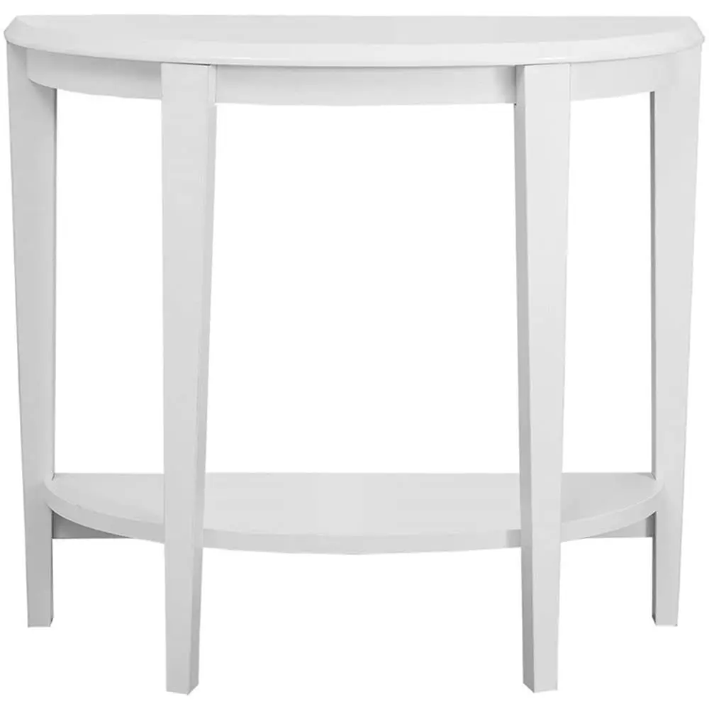 

Narrow White Console Entry Table 36"L, Customized