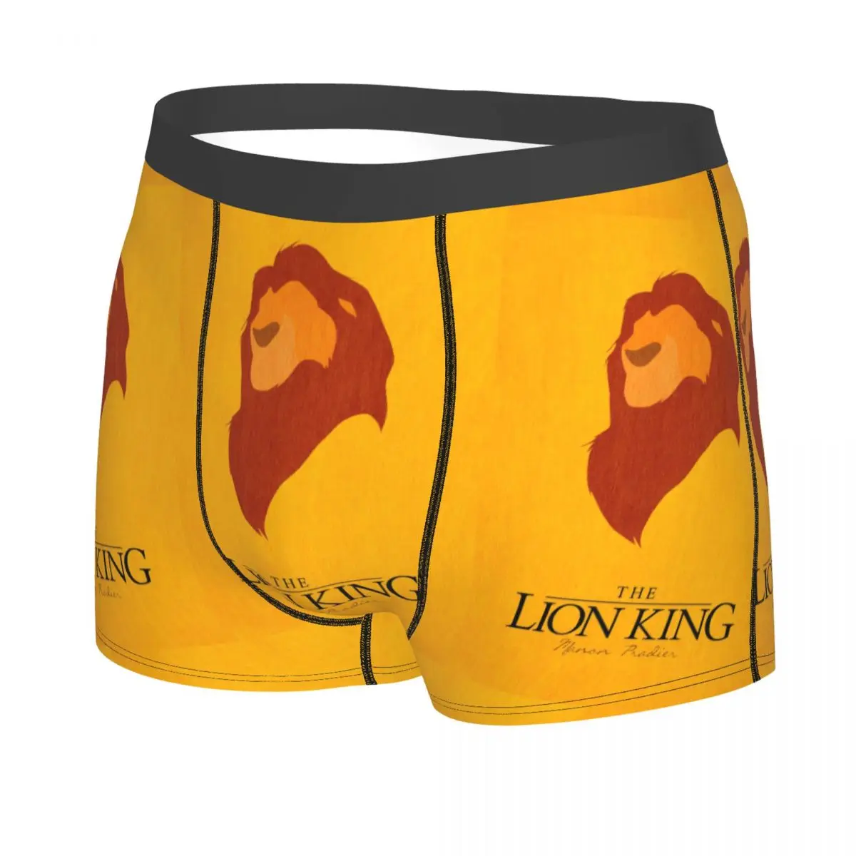 Custom Fashion The Lion King Hakuna Matata Boxers Shorts Panties Men's Underpants Breathable Cartoon Cute Briefs Underwear