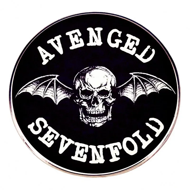 Avenged Sevenfold Rock Band Metal Enamel Pins Popular Music Lapel Brooch Hoodie Backpack Hat Badge Decorative Given Fans Gifts