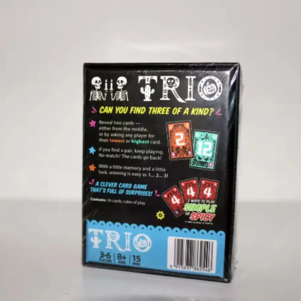 الثلاثي، لعبة عائلية، لعبة ورق، على قائمة التوصية 2024 لعبة العام، 3-6 لاعبين، من 8 سنوات فما فوق، 15 دقيقة #2