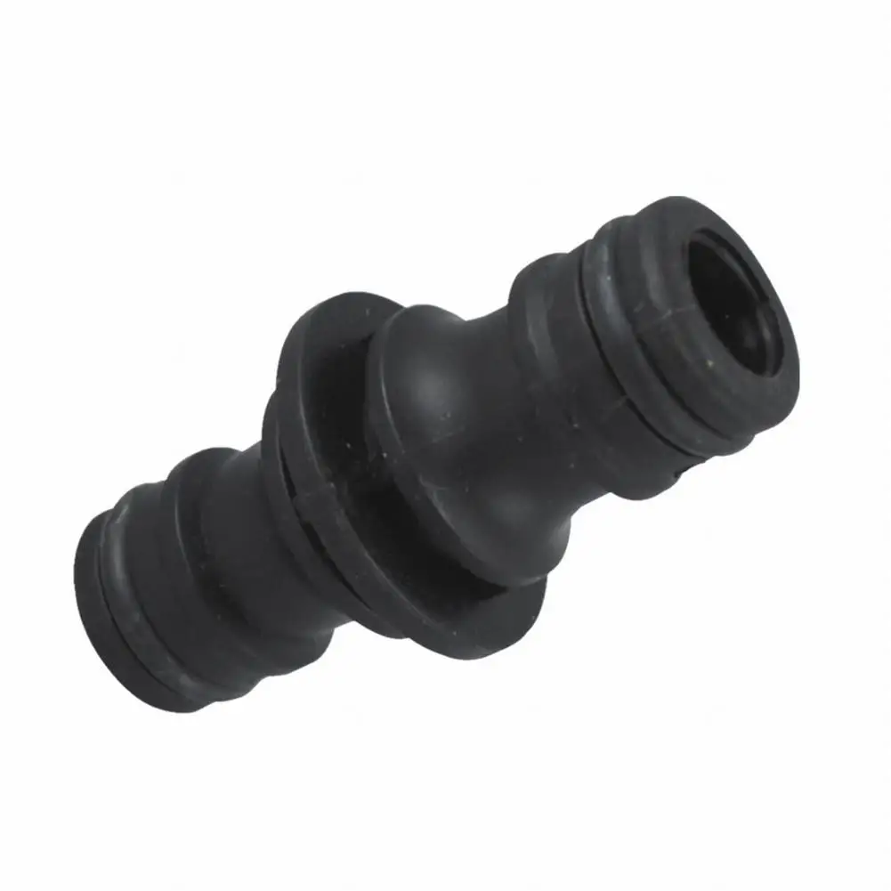 2 Way Garden Hose Connector Joiner Coupler Watering Water Pipe Tap Male Black Adapter Extender Set For Hose Pipe Tube