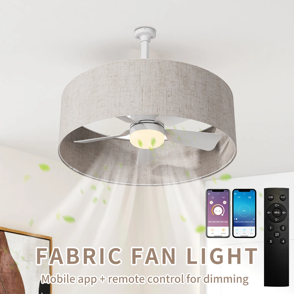 E27 Fan Light Fabri…