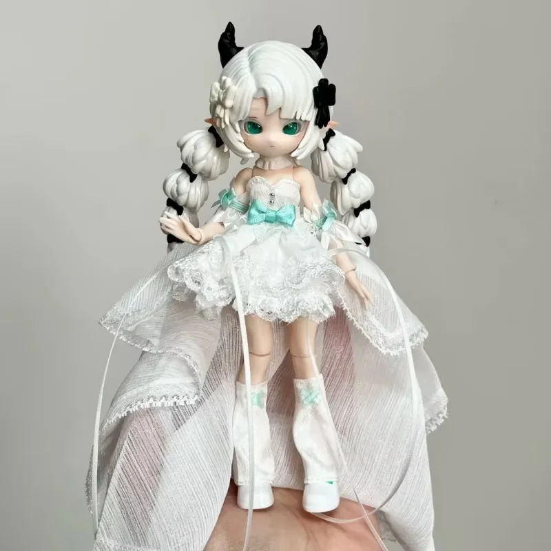 Genuine In Stock New Mushroom Fungus 12 Points Bjd Blind Box Movable Doll Bjd Trendy Play Cute Desktop Ornament Fan Kawaii Gifts view 5