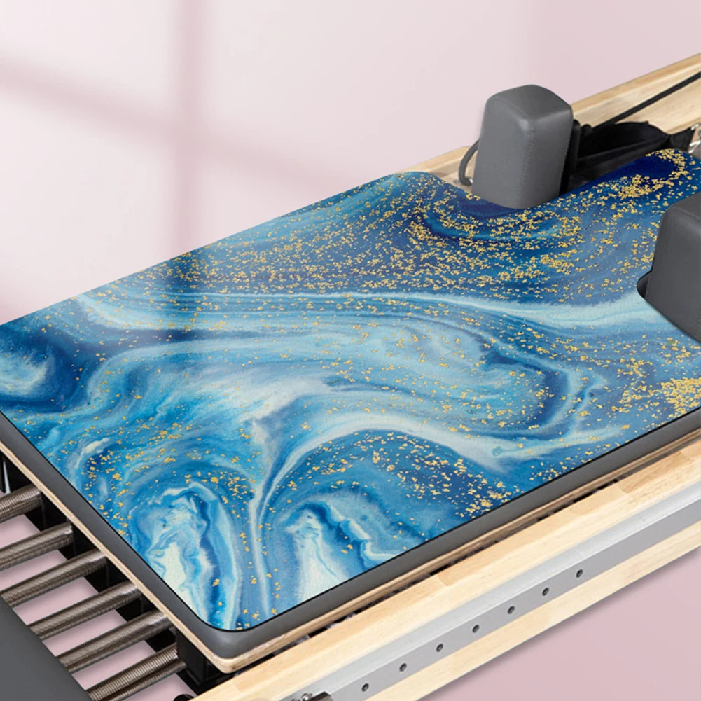 

Pilates Reformer Cover Sweat Absorbent Pilates Reformer Machine Towel Non-Slip Fitness Gym Mat Portable for Balance Training