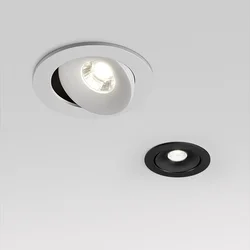 2022 novo led downlight recessed led ponto ângulo de luz de teto ajustável iluminação interior 5w 7 pode ser escurecido para sala estar cozinha