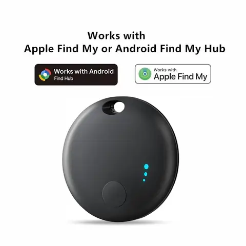 스마트 블루투스 트래커 태그 GPS 위치 추적 장치 품목 찾기 에어태그는 Apple Find My 또는 Android Find My Hub와 호환됩니다.