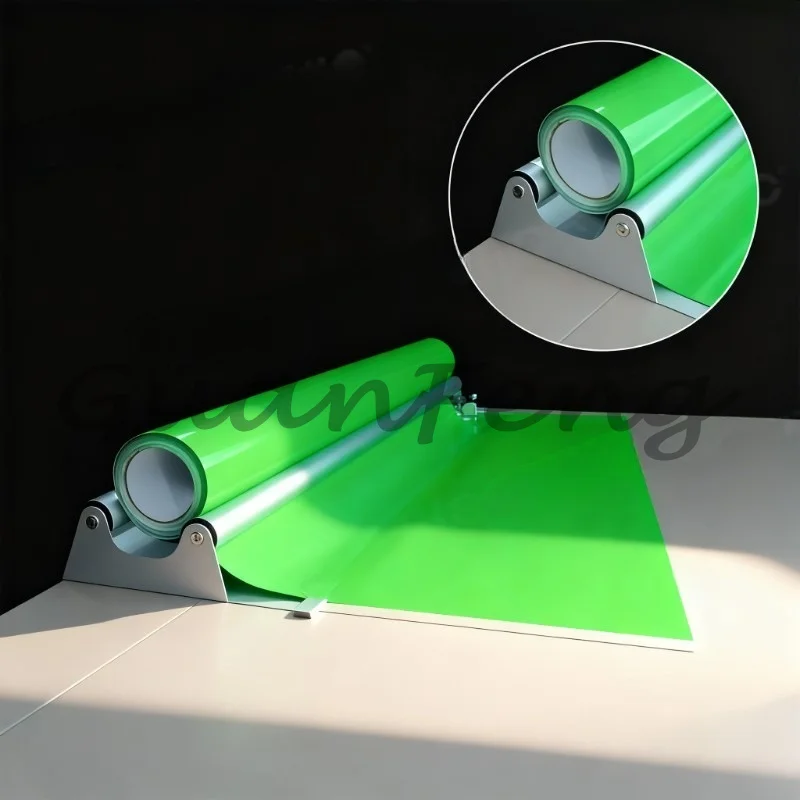 156cm/183Cm Vinyl Rack Wrap Roll Holder Customize Vinyl Holder With Meter Counter