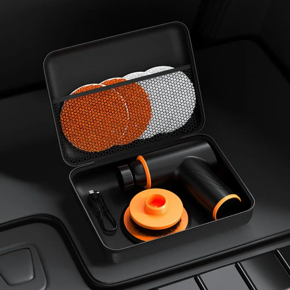 Large Capacity Car Vacuum Cleaner Storage Bag Zipper Closure Waterproof Vacuum Cleaner Carrying Case with Handle Shockproof