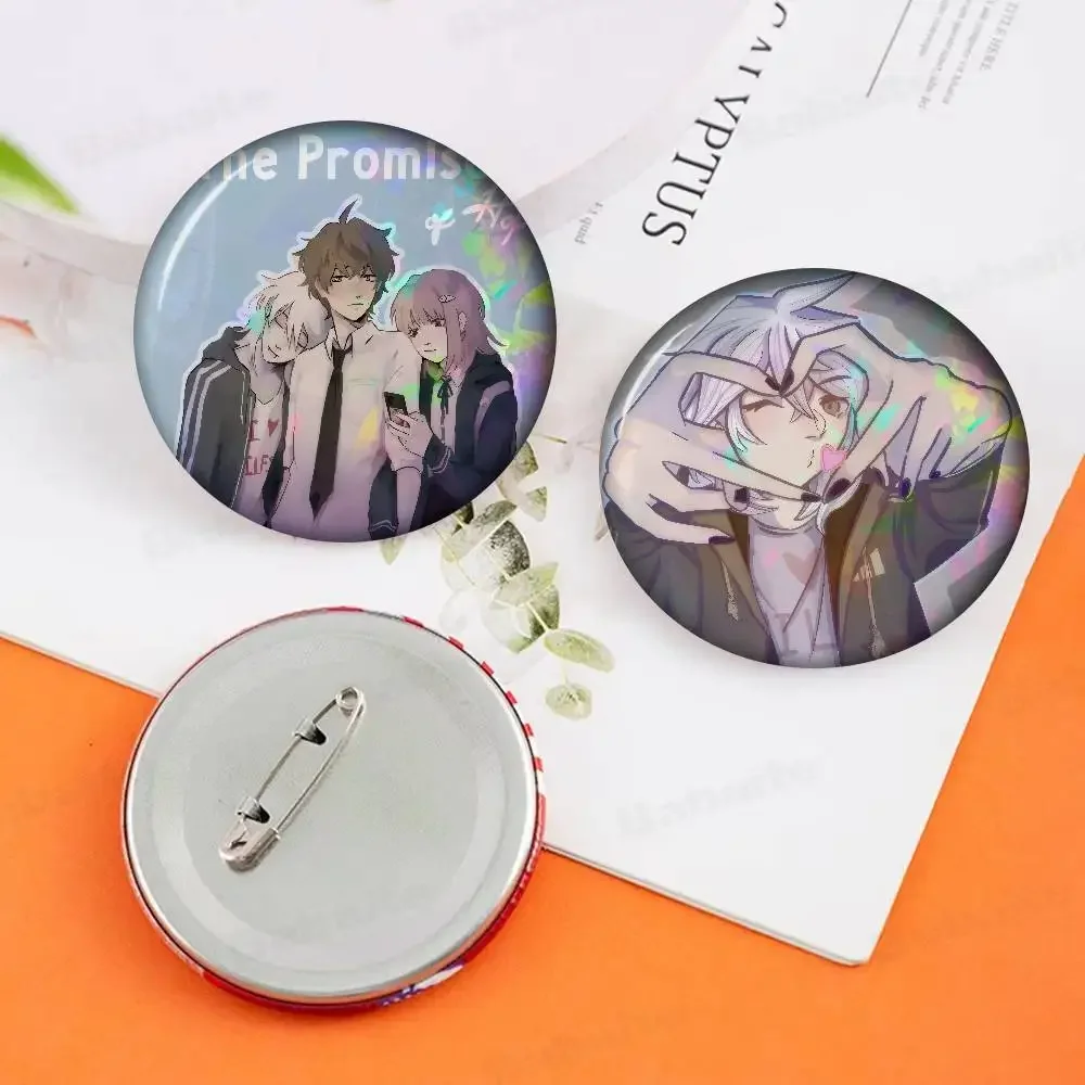 The Promise of Hope Anime   New Brooches Soft Button Pin Funny Silly Gnarpy On A Skateboard Meme Badge Gamer Collection Gifts