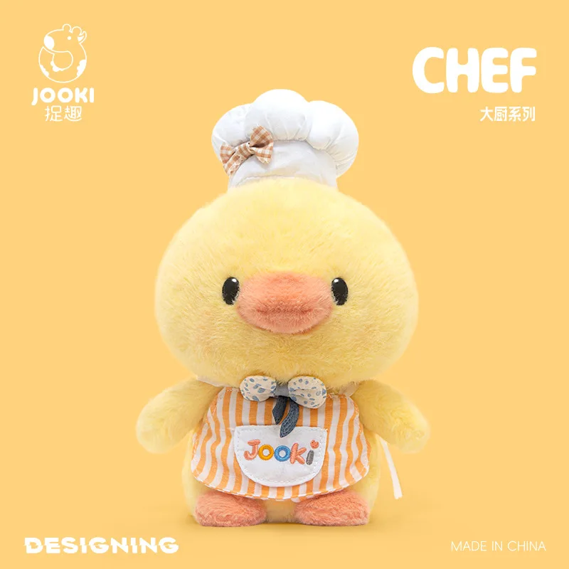 جوكي الشيف سلسلة أفخم دمية لطيف الجلد ودية الحيوان مرافقة الدمى الفيل المطبخ Kawaii العصرية لعبة مفاجأة أفخم هدية