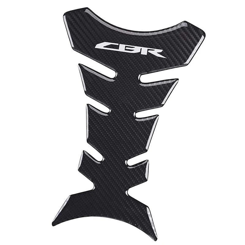 #16Z (Black)Carbon Fiber Motorcycle Tank Pad Gas Oil Fuel Tank Pad Protector,Automotive Parts & Accessories